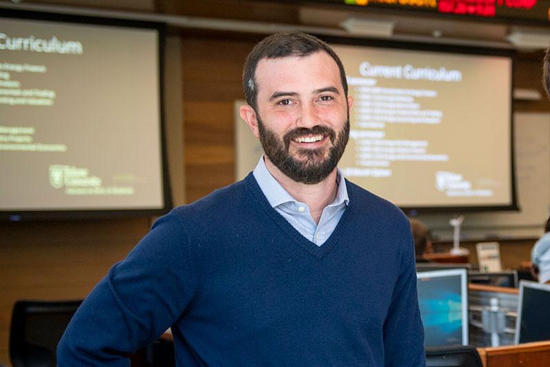 Pierre Moses, Finance faculty member for the Freeman School of Business.