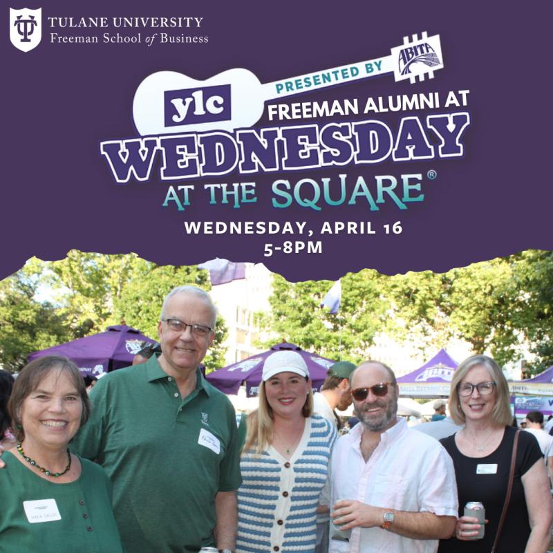 Freeman Alumni at Wednesday at the Square