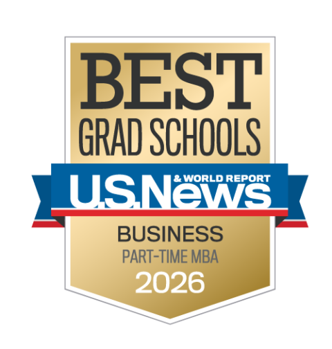 U.S. News Best Grad Schools Part-Time MBA 2026 graphic.