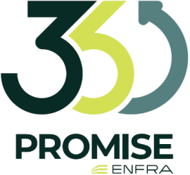 ENFRA 360 Promise logo.