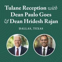 Dean Paulo Goes & Dean Hridesh Rajan