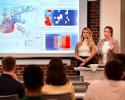 You'll create visualizations using real-world data, all while making a positive impact in the community.