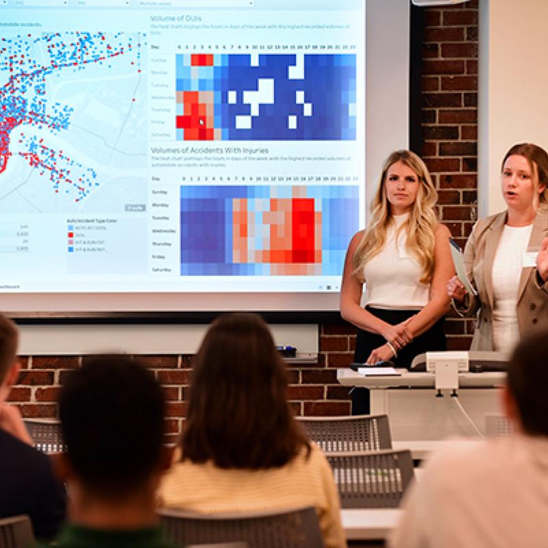 You'll create visualizations using real-world data, all while making a positive impact in the community.