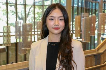 Jingwen (Liesel) Li, Freeman PhD student.