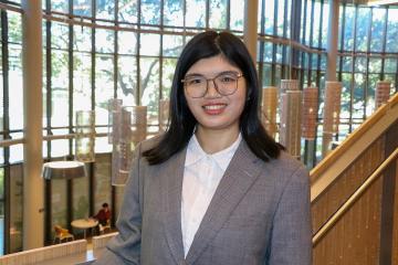 Xi Lin, Freeman PhD student.